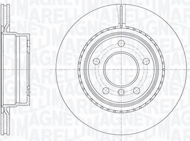 Magneti Marelli 361302040300 - Kočioni disk www.molydon.hr