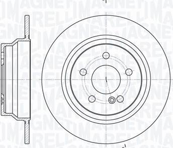 Magneti Marelli 361302040301 - Kočioni disk www.molydon.hr