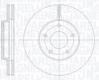 Magneti Marelli 361302040314 - Kočioni disk www.molydon.hr