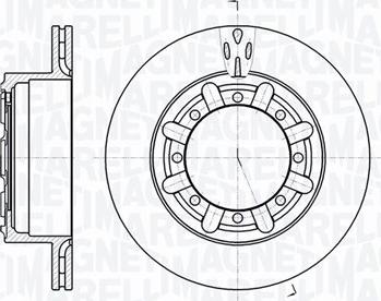 Magneti Marelli 361302040382 - Kočioni disk www.molydon.hr