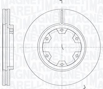 Magneti Marelli 361302040332 - Kočioni disk www.molydon.hr