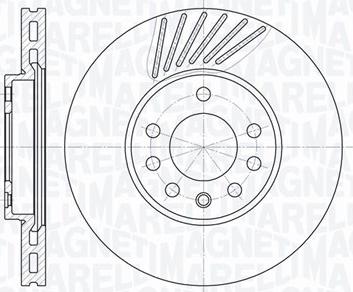 Magneti Marelli 361302040322 - Kočioni disk www.molydon.hr