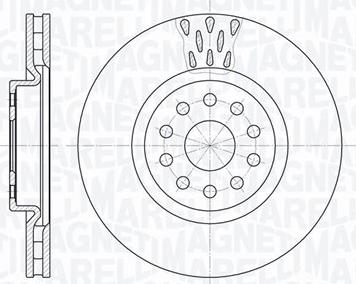 Magneti Marelli 361302040374 - Kočioni disk www.molydon.hr