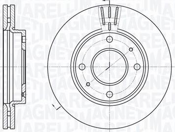 Magneti Marelli 361302040294 - Kočioni disk www.molydon.hr