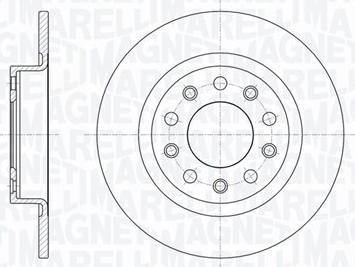 Magneti Marelli 361302040291 - Kočioni disk www.molydon.hr