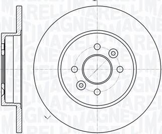 Magneti Marelli 361302040293 - Kočioni disk www.molydon.hr