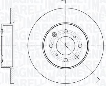 Magneti Marelli 361302040243 - Kočioni disk www.molydon.hr