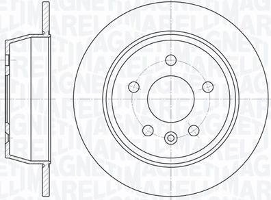 Magneti Marelli 361302040247 - Kočioni disk www.molydon.hr