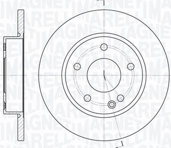 Magneti Marelli 361302040257 - Kočioni disk www.molydon.hr