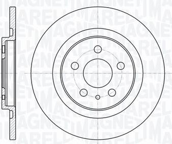 Magneti Marelli 361302040269 - Kočioni disk www.molydon.hr