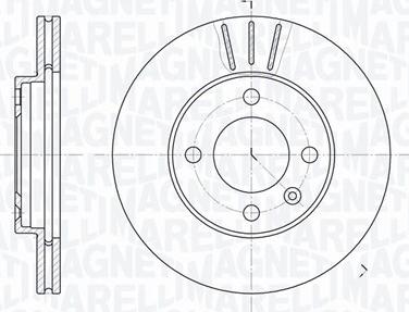 Magneti Marelli 361302040268 - Kočioni disk www.molydon.hr