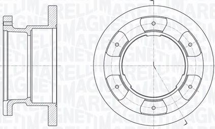 Magneti Marelli 361302040263 - Kočioni disk www.molydon.hr