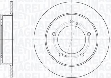 Magneti Marelli 361302040209 - Kočioni disk www.molydon.hr