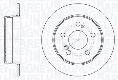 Magneti Marelli 361302040203 - Kočioni disk www.molydon.hr