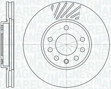 Magneti Marelli 361302040210 - Kočioni disk www.molydon.hr