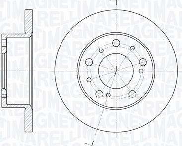 Magneti Marelli 361302040211 - Kočioni disk www.molydon.hr