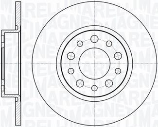 Magneti Marelli 361302040285 - Kočioni disk www.molydon.hr