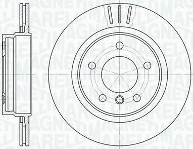 Magneti Marelli 351067660500 - Kočioni disk www.molydon.hr