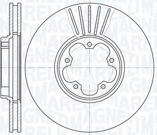 Magneti Marelli 361302040288 - Kočioni disk www.molydon.hr