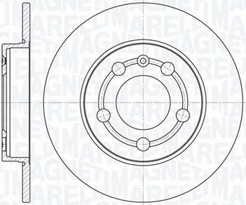 Magneti Marelli 361302040283 - Kočioni disk www.molydon.hr