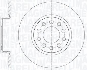 Magneti Marelli 361302040287 - Kočioni disk www.molydon.hr