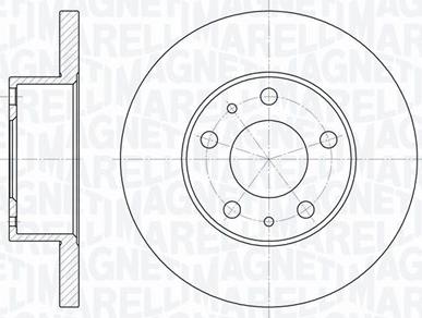 Magneti Marelli 361302040237 - Kočioni disk www.molydon.hr