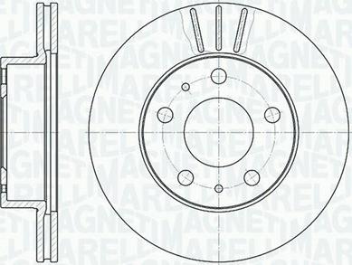 Magneti Marelli 361302040228 - Kočioni disk www.molydon.hr