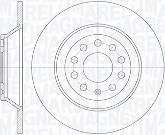 Magneti Marelli 361302040279 - Kočioni disk www.molydon.hr