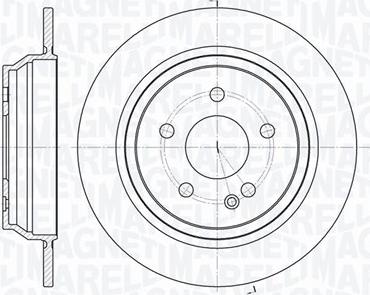 Magneti Marelli 361302040273 - Kočioni disk www.molydon.hr