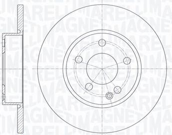 Magneti Marelli 361302040277 - Kočioni disk www.molydon.hr
