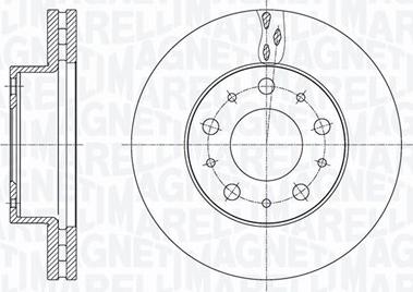 Magneti Marelli 361302040795 - Kočioni disk www.molydon.hr