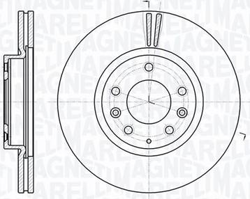 Magneti Marelli 361302040754 - Kočioni disk www.molydon.hr