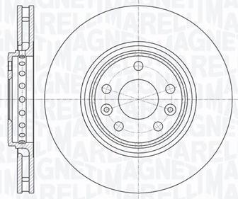 Magneti Marelli 361302040757 - Kočioni disk www.molydon.hr