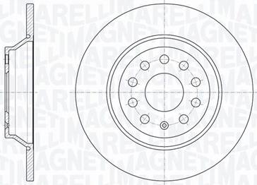 Magneti Marelli 361302040708 - Kočioni disk www.molydon.hr