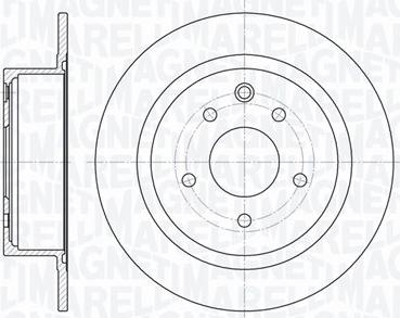 Magneti Marelli 361302040719 - Kočioni disk www.molydon.hr