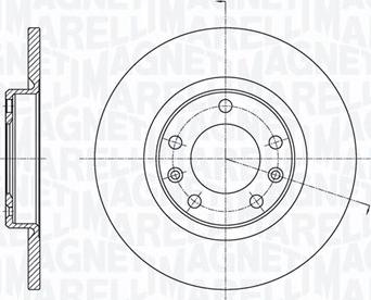 Magneti Marelli 361302040711 - Kočioni disk www.molydon.hr