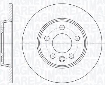 Magneti Marelli 361302040717 - Kočioni disk www.molydon.hr