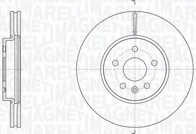 Magneti Marelli 361302040784 - Kočioni disk www.molydon.hr