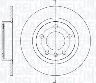 Magneti Marelli 361302040734 - Kočioni disk www.molydon.hr