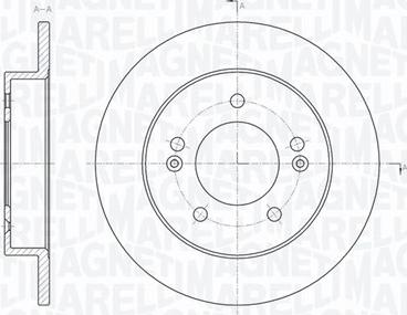 Magneti Marelli 361302040730 - Kočioni disk www.molydon.hr