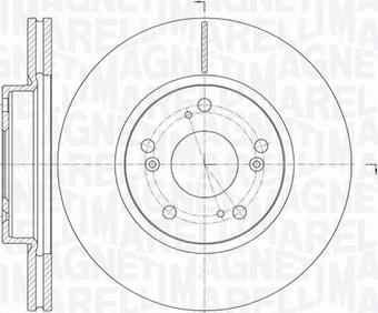 Magneti Marelli 361302040737 - Kočioni disk www.molydon.hr