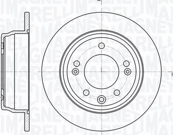 Magneti Marelli 361302040726 - Kočioni disk www.molydon.hr