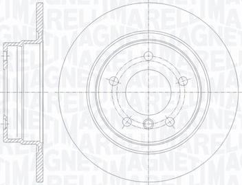 Magneti Marelli 361302040720 - Kočioni disk www.molydon.hr
