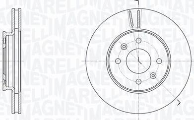 Magneti Marelli 361302040775 - Kočioni disk www.molydon.hr