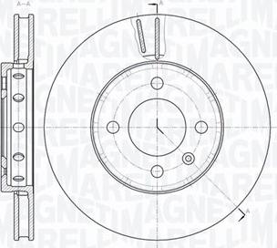 Magneti Marelli 361302040778 - Kočioni disk www.molydon.hr