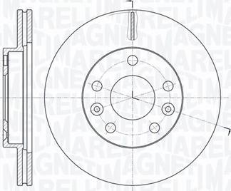 Magneti Marelli 361302040773 - Kočioni disk www.molydon.hr