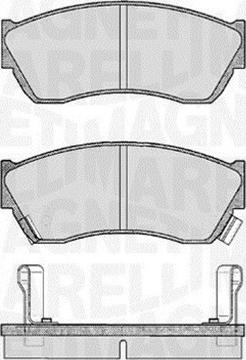 Magneti Marelli 363916060491 - Komplet Pločica, disk-kočnica www.molydon.hr