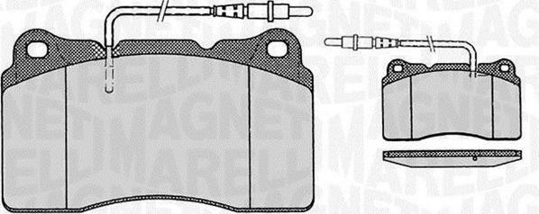 Magneti Marelli 363916060498 - Komplet Pločica, disk-kočnica www.molydon.hr