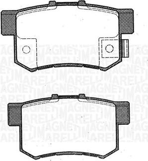 Magneti Marelli 363916060461 - Komplet Pločica, disk-kočnica www.molydon.hr