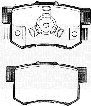 Magneti Marelli 363916060463 - Komplet Pločica, disk-kočnica www.molydon.hr